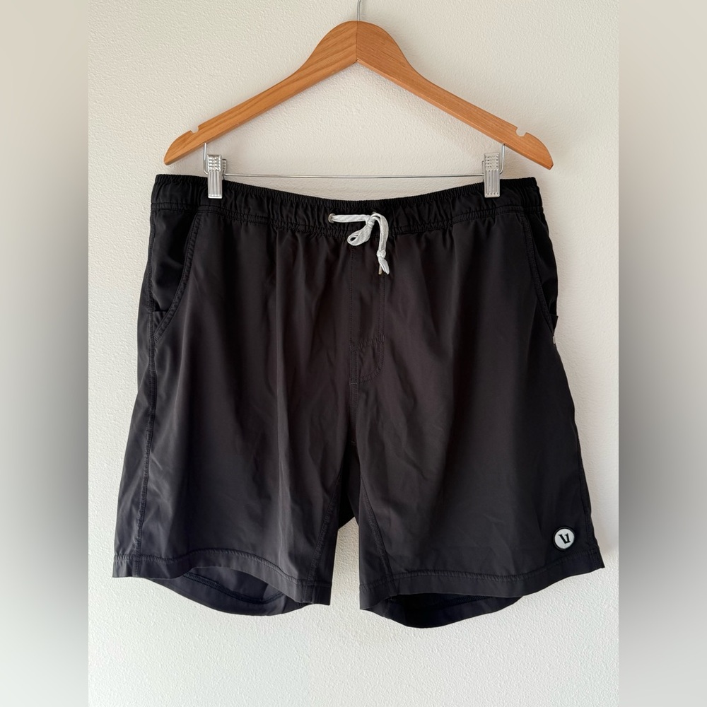 Vuori Black Athletic Shorts